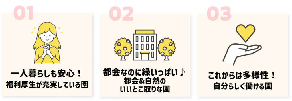 首都圏には理想の都会ライフを叶えてくれる園がいっぱい！